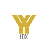 10xYouth site icon with a black background, featuring '10x' in white and 'YOUTH' in red, symbolizing growth and ambition